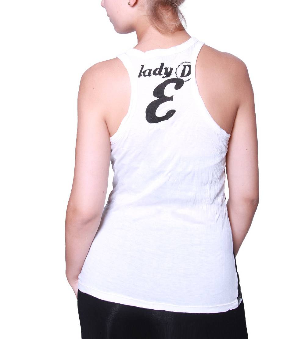 Kunst Und Magie Kunst und Magie Sure Crying Buddha Träne 70er Retro Trägertop T-Shirt Bis zu 60% Rabatt