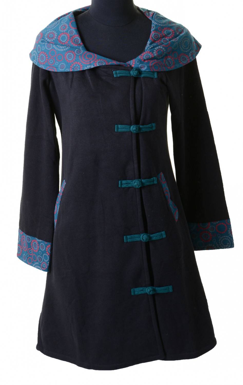 Kunst Und Magie Mantel aus Baumwolle Jacke Goa Psy Hippie Boho Günstig kaufen
