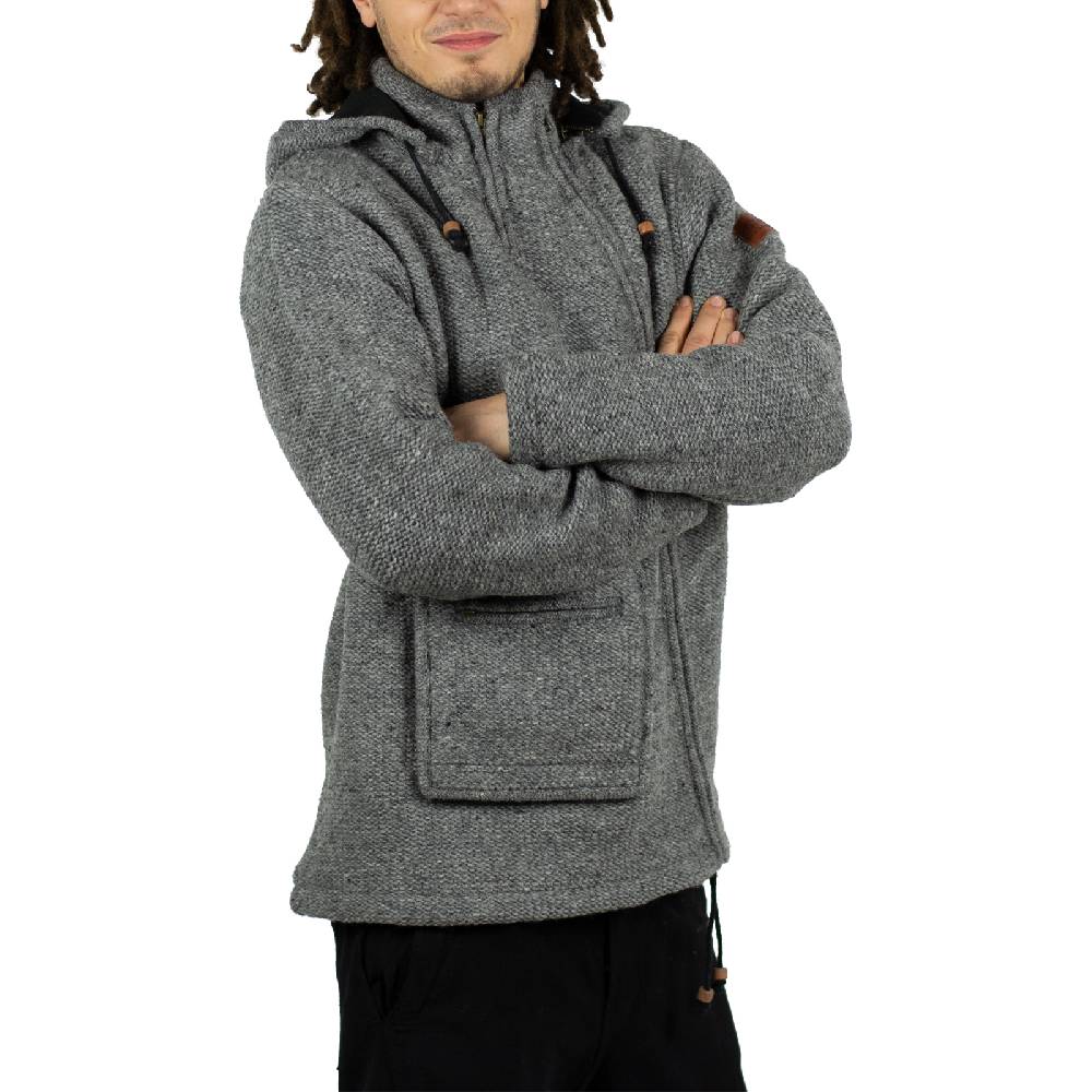Kunst Und Magie Kunst & Magie Unisex Strick- Wolljacke abnehmbare Kapuze Tiefpreis