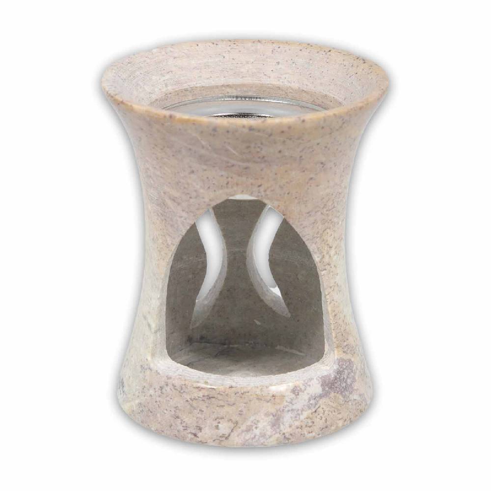 Kunst Und Magie Räucherstövchen Räuchergefäß Flammen Engel Räucherschale mit Sieb aus Speckstein 10cm VIP-Rabatte