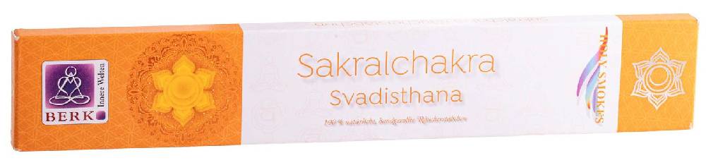 Kunst Und Magie Sakral-Chakra Svadisthana Räucherstäbchen - Holy Smokes Chakra Duftstäbchen