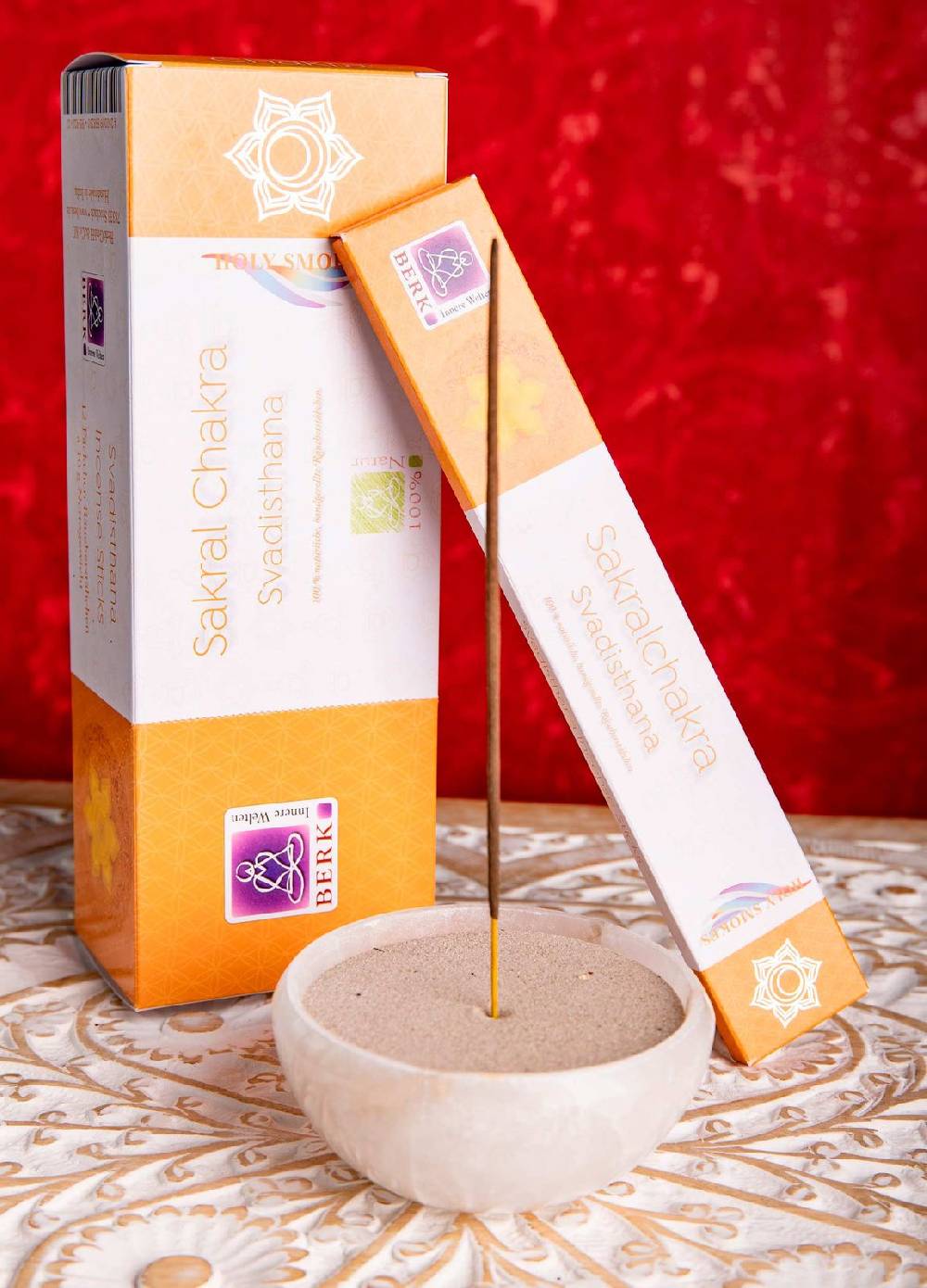 Kunst Und Magie Sakral-Chakra Svadisthana Räucherstäbchen - Holy Smokes Chakra Duftstäbchen Zeitbegrenzte Promotion