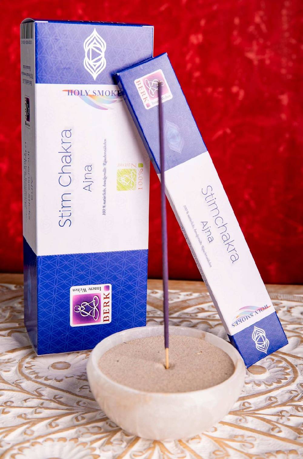Kunst Und Magie Stirn-Chakra Ajna Räucherstäbchen - Holy Smokes Chakra Duftstäbchen Bis zu 50% Rabatt