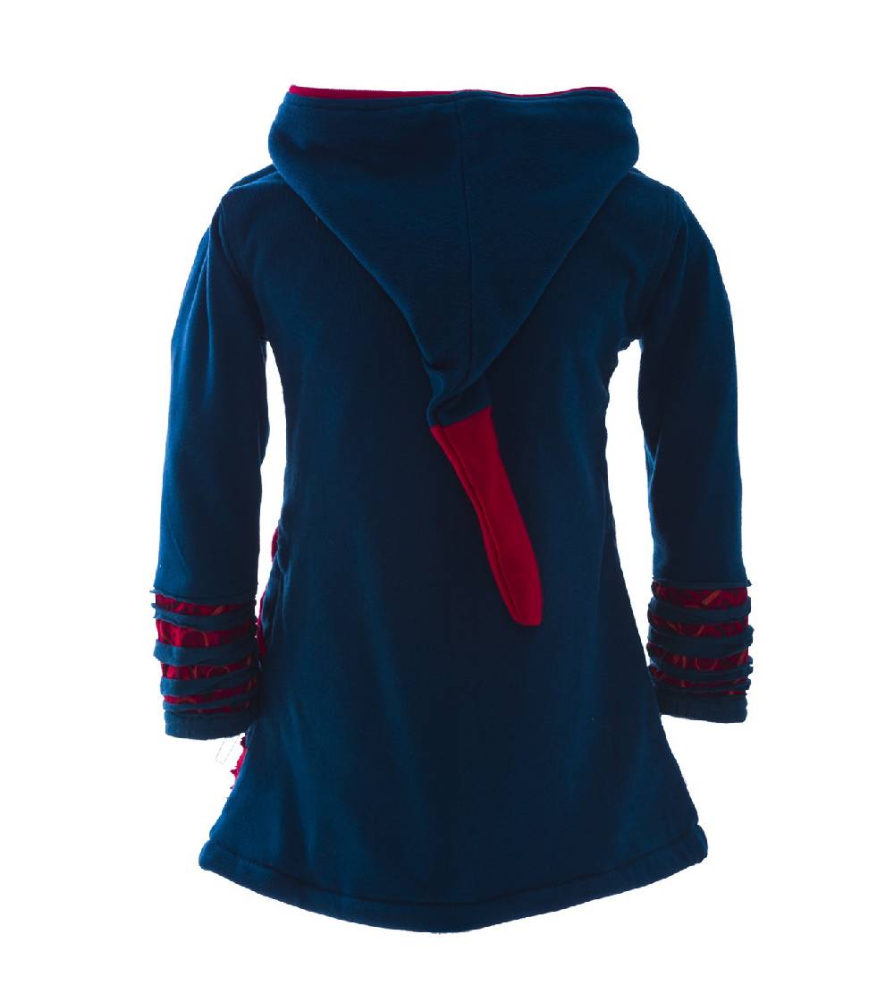 Kunst Und Magie Kunst & Magie Kinder Cutwork Hippiejacke mit Zipfelkapuze Nur noch ein Tag übrig