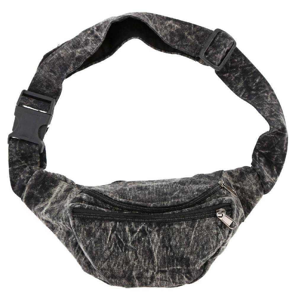 Kunst Und Magie Kunst und Magie Bauchtasche Bunte Boho Goa Crossbody Schulter Gürteltasche Hüfttasche Stonewashed Unisex Blitzverkäufe
