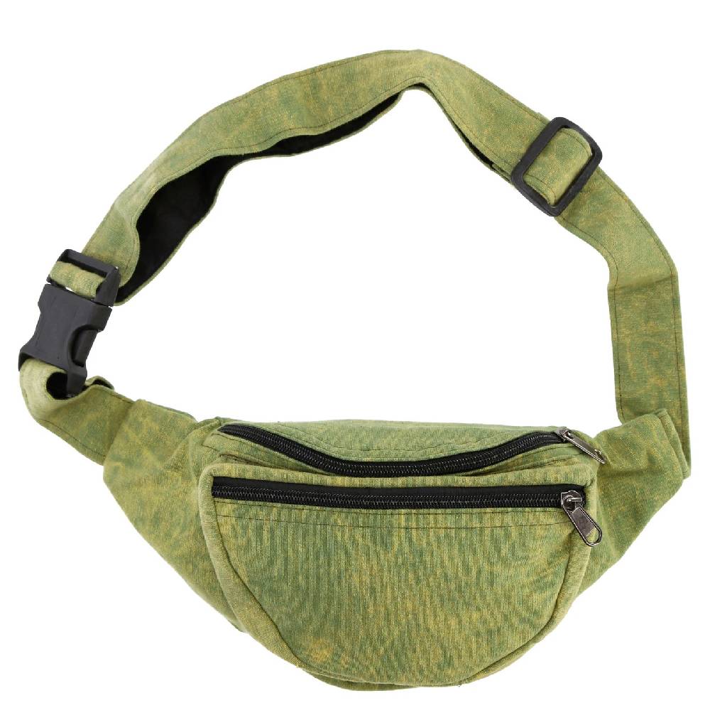 Kunst Und Magie Kunst und Magie Bauchtasche Bunte Boho Goa Crossbody Schulter Gürteltasche Hüfttasche Stonewashed Unisex Blitzverkäufe