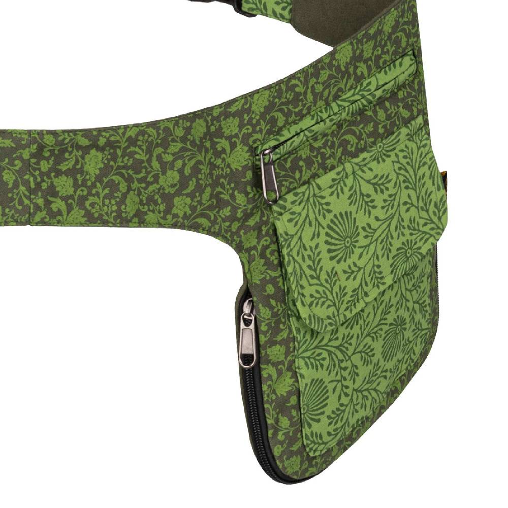 Kunst Und Magie Doppel Bauchtasche Sidebag Gürteltasche Festivaltasche Hippie Goa Hüfttasche Hipbag Gassitasche Sonderangebot