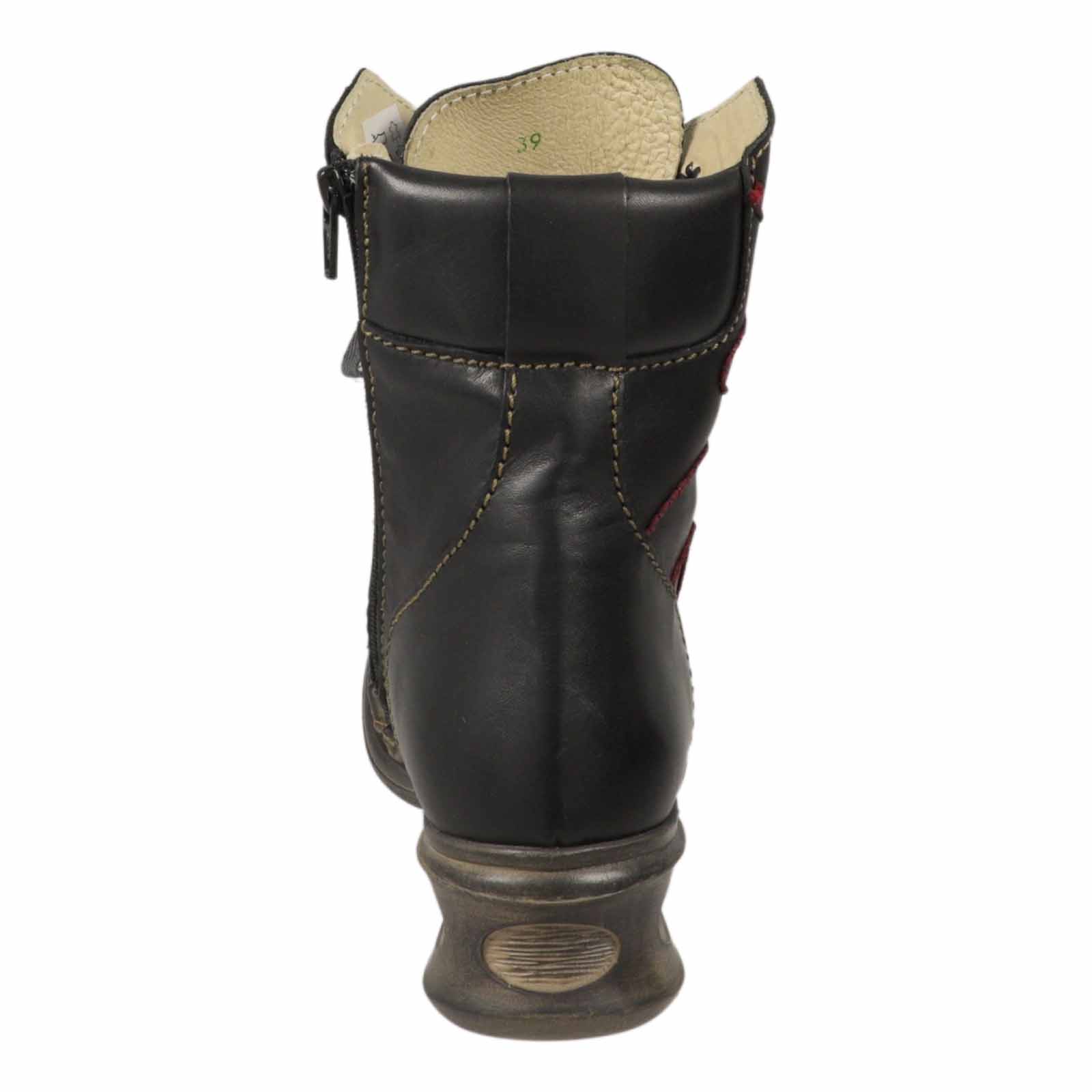 Kunst Und Magie Rovers Damenstiefel Crust Costa 42018 Schuhe Stiefelette Stiefel Boho Schwarz Black Friday