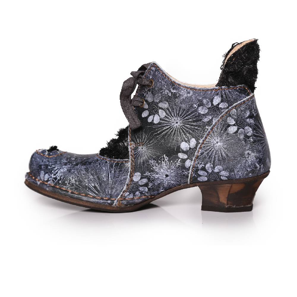 Kunst Und Magie Rovers Damen Stiefelette Grau Vatertagsangebot