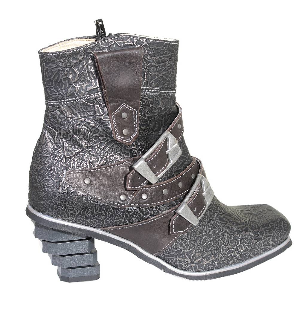 Kunst Und Magie Eject Stiefelette New Square Damen Biker Boots Jubiläumsangebot
