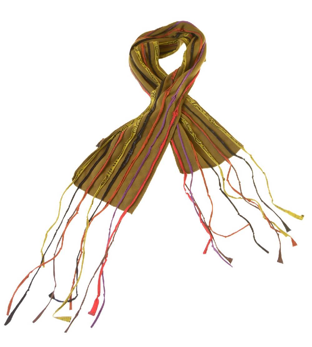 Kunst Und Magie Patch Fleece Schal Goa Hippie Psy Tiefpreis