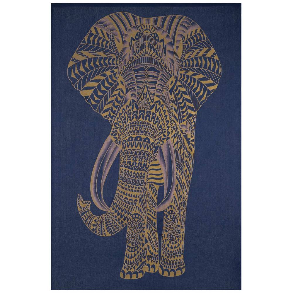 Kunst Und Magie Kunst und Magie Tagesdecke Wandbehang Deko Tuch Goldener Elefant ca. 200 x135cm Kostenlose Rückgabe