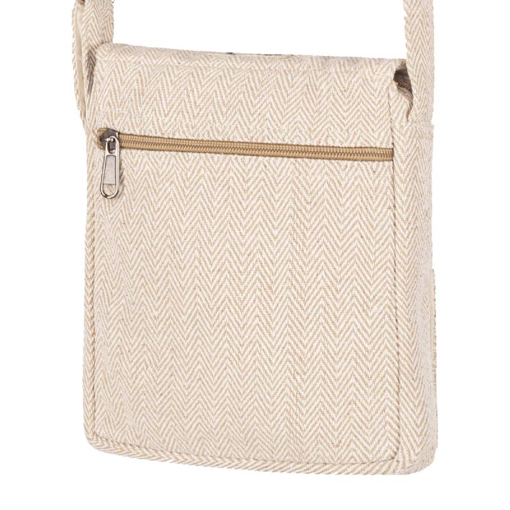 Kunst Und Magie Hanf Schultertasche Hippie Handtasche Goa Tasche Crossbag Schulterriemen Damen Herren Fabrikladen