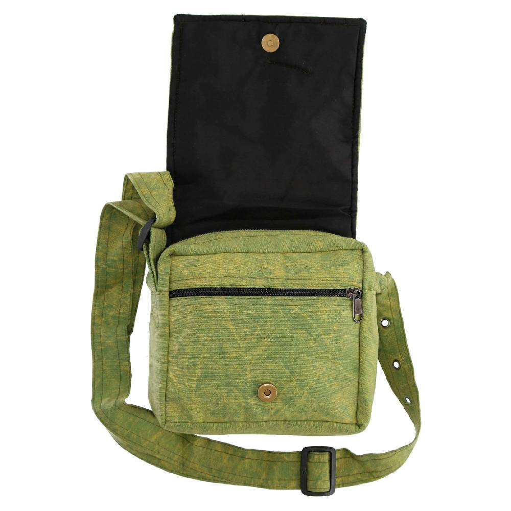 Kunst Und Magie Schultertasche Hippie Umhängetasche Handtasche Goa Tasche mit Schulterriemen Damen Herren Lebensbaum Speichern exportieren
