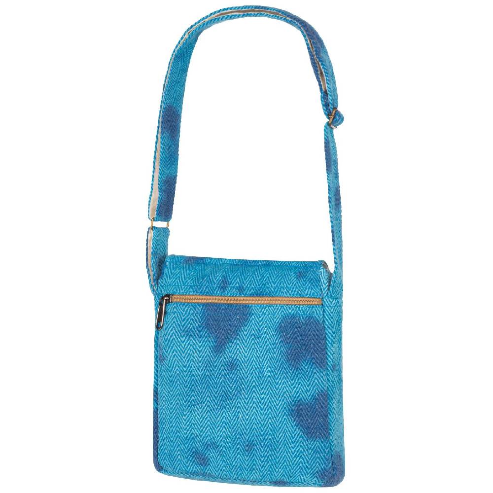 Kunst Und Magie Bunte Hanf Schultertasche Hippie Handtasche Goa Tasche Tie Dye Batik Damen Herren Black Friday Preise