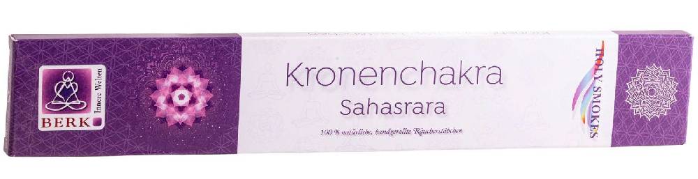 Kunst Und Magie Kronenl-Chakra Sahasrara Räucherstäbchen - Holy Smokes Chakra Duftstäbchen