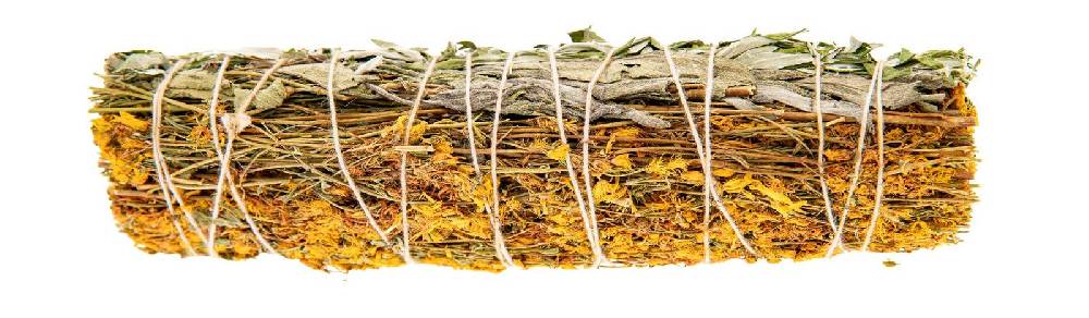 Kunst Und Magie Ausräuchern Räucherbündel - Kräuterbündel Smudge Stick Räucherbündel Indianisches Räucherwerk Schlussverkauf