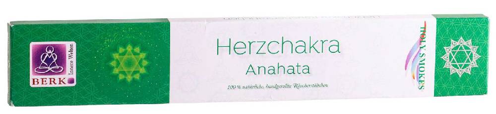 Kunst Und Magie Herz-Chakra Anahata Räucherstäbchen - Holy Smokes Chakra Duftstäbchen