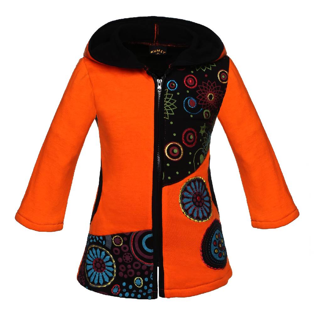 Kunst Und Magie Kunst & Magie Bunte Kinder Hippiejacke mit Zipfelkapuze Online Shopping
