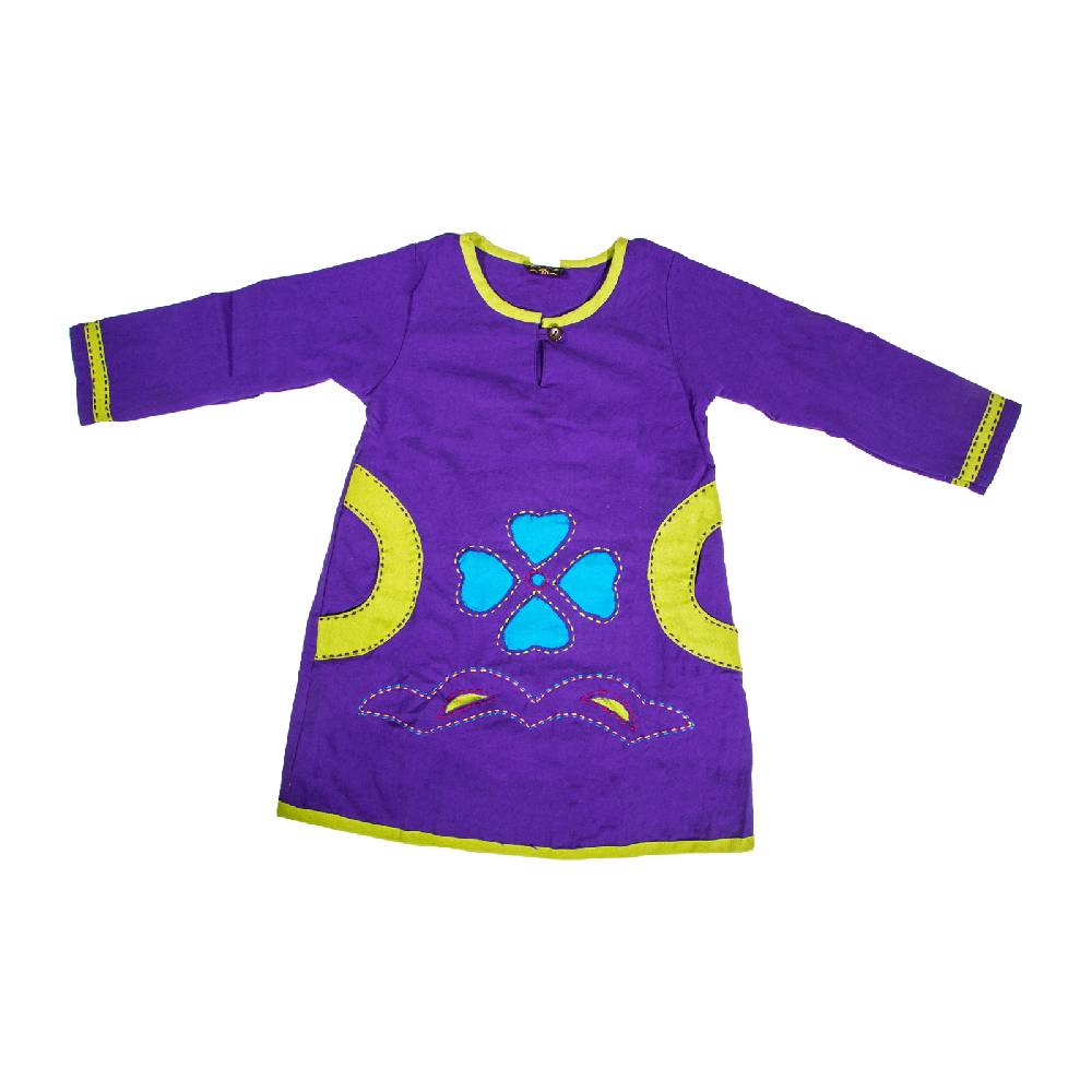 Kunst Und Magie Kunst und Magie Mädchen Kleid Blumen Stickerei Goa Hippie Saisonschlussverkauf
