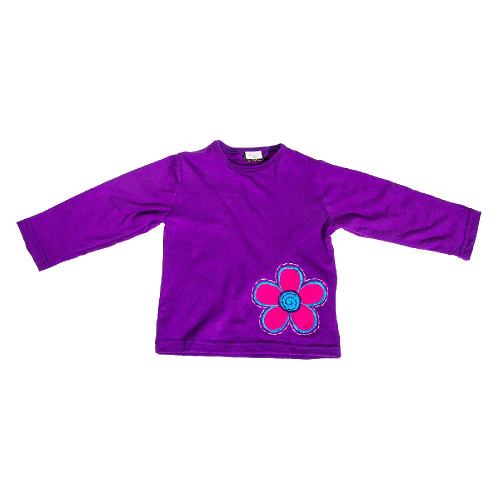 Kunst Und Magie Kunst und Magie farbenfrohe bunte Kinder T-shirts mit Blumen Stickerei Goa Hippie Black Friday