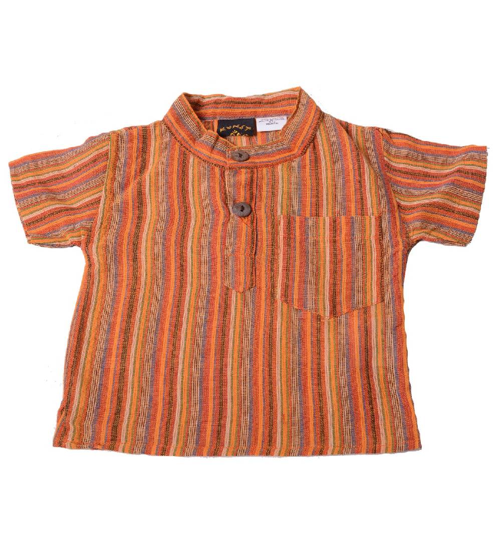 Kunst Und Magie Kinderhemd - Fisherhemd Kurtha Nepal Weihnachtsangebot