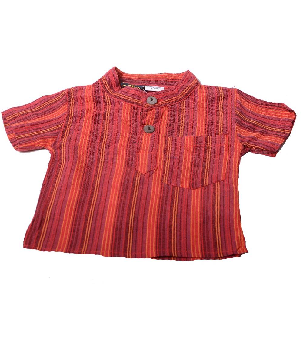 Kunst Und Magie Kinderhemd - Fisherhemd Kurtha Nepal Weihnachtsangebot
