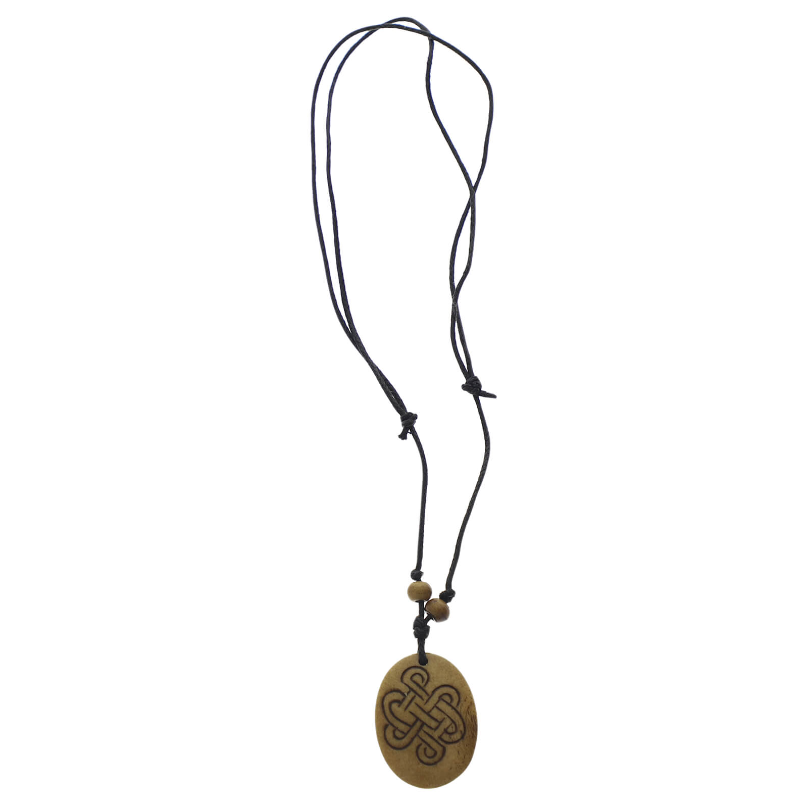 Kunst Und Magie Unendlichen Knoten Budhistischer Schutz Talisman Amulett brauner Anhänger von Kunst und Magie Top Angebot