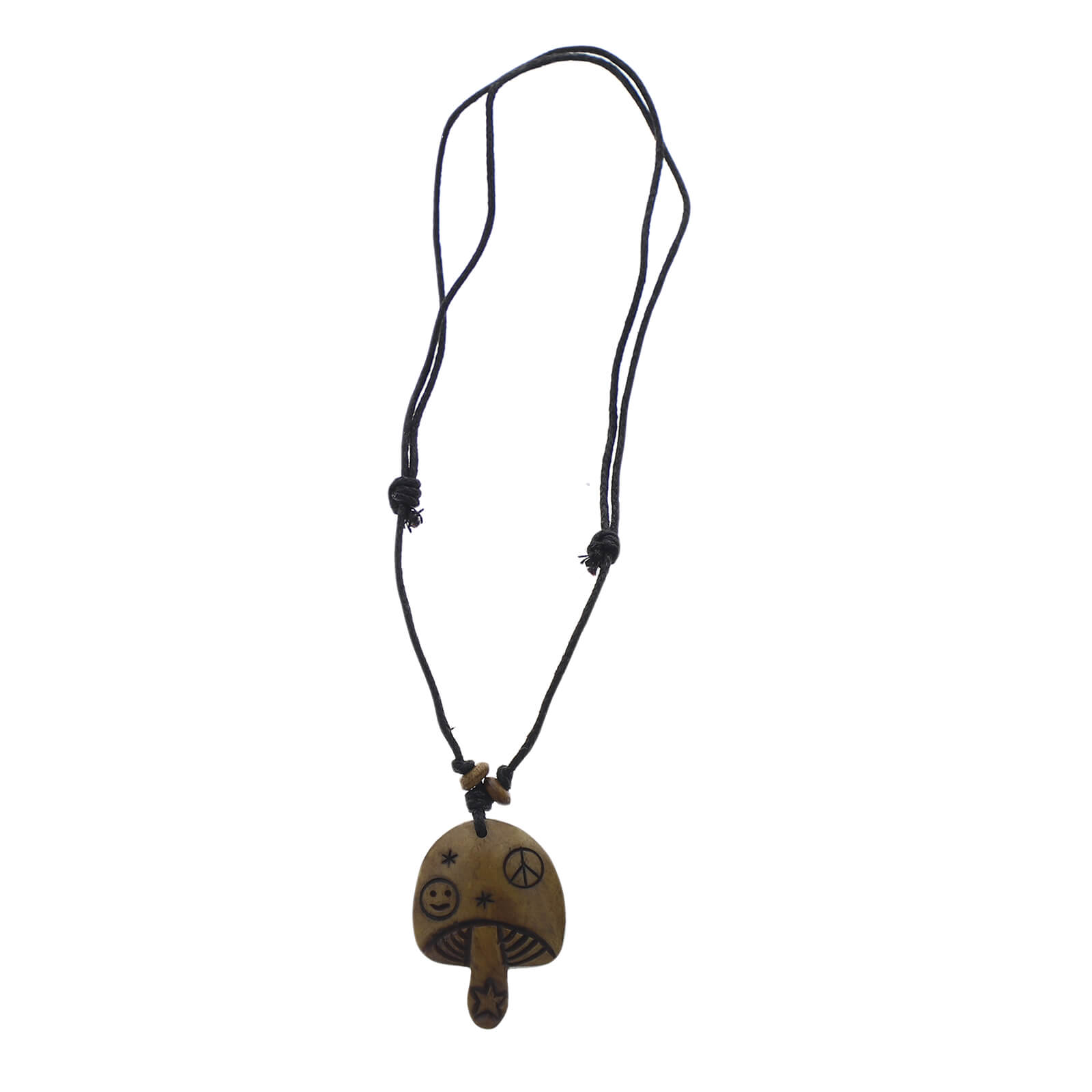 Kunst Und Magie Magic Mushroom Psychedelischer Zauberpilz Amulett Anhänger von Kunst und Magie Neueste Mode