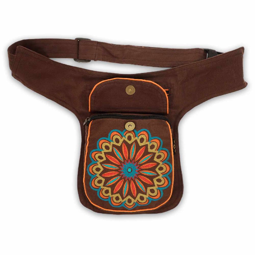 Kunst Und Magie Bauchtasche Hüfttasche Mandala Gürteltasche Festivaltasche Sidebag Hippie Goa Tägliche Deals