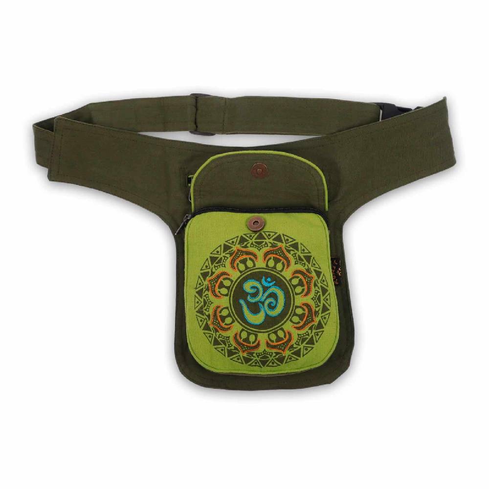 Kunst Und Magie KUNST UND MAGIE OM Mandala Bauchtasche Hüfttasche Mandala Gürteltasche Festivaltasche Sidebag Riesige Ersparnisse