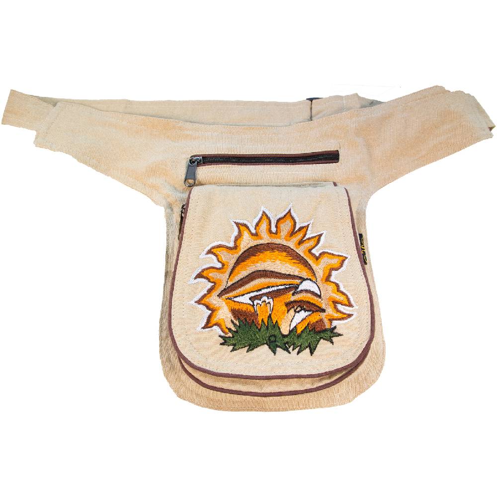 Kunst Und Magie KUNST UND MAGIE Bauchtasche Mushroom Gürteltasche Festivaltasche Sidebag Letzte 2 Tage