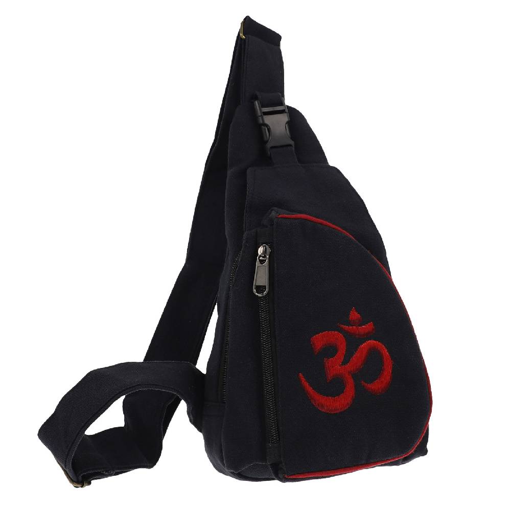 Kunst Und Magie Kunst und Magie Slingbag Hippie Goa Bodybag Schultertasche OM Rucksack Tagesrucksack Bis zu 50% Rabatt