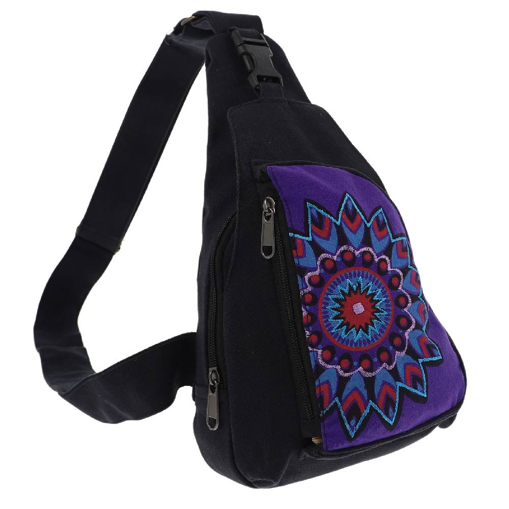 Kunst Und Magie Kunst und Magie Hippie Goa Bodybag Schultertasche Slingbag Rucksack Brutsttasche Mandala S Bis zu 60% Rabatt
