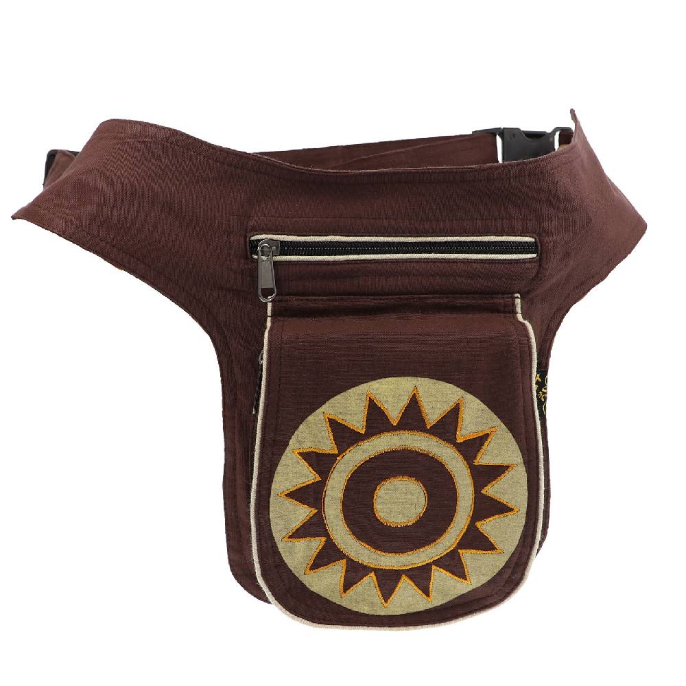 Kunst Und Magie KUNST UND MAGIE unisex bunte alternative Bauchtasche Gürteltasche Festivaltasche Nur für heute