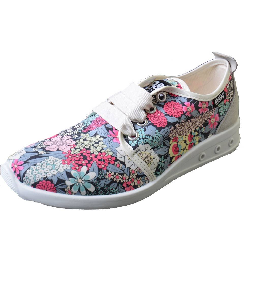Kunst Und Magie Break & Walk Sneaker mit Blumenmuster B&W Schuhe Discount Store für neue Produkte