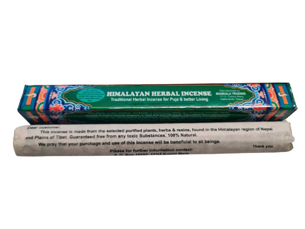 Kunst Und Magie Himalayan Herbal Incense Räucherstäbchen Duftstäbchen Tibet Buddha Devotion Auslauf
