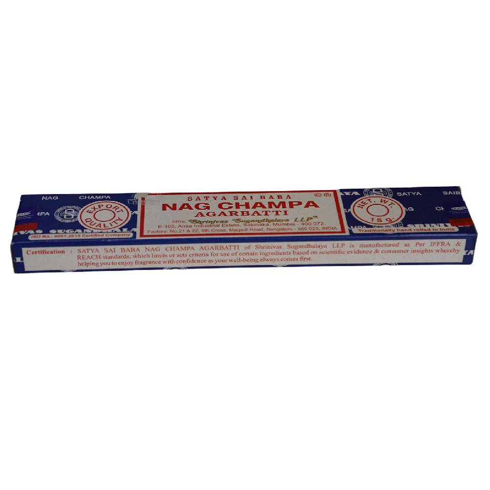 Kunst Und Magie Satya Sai Baba Nag Champa Räucherstäbchen 10er Großpackung 10x Angebote