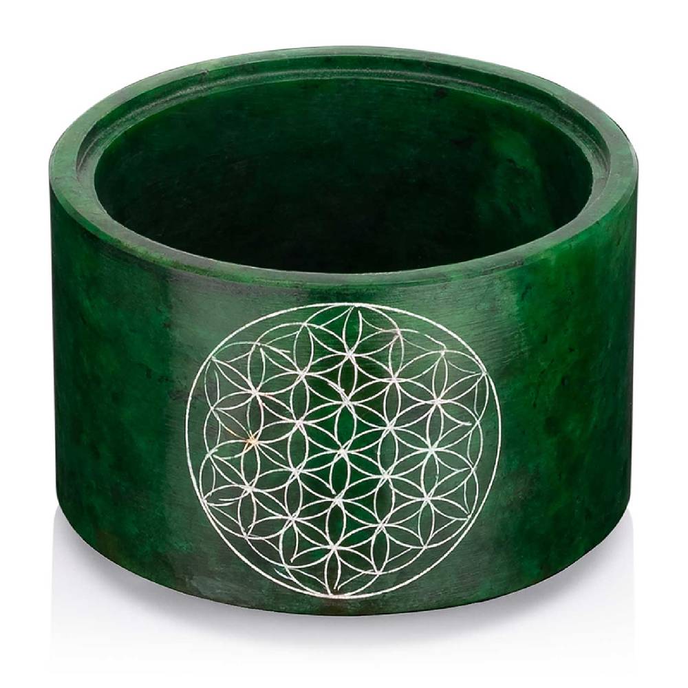 Kunst Und Magie Räucherstövchen mit Sieb Räucherschale Räuchergefäß Speckstein 10cm Räucherlampe Weihrauchbrenner Sonderangebot