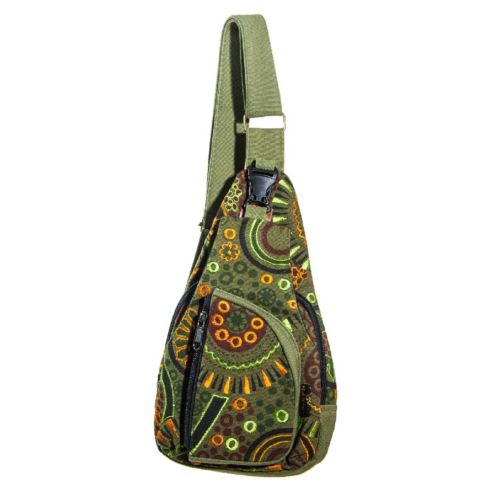 Kunst Und Magie Kunst und Magie Slingrucksack Goa Bodybag Schultertasche Umhängetasche Blitzangebot