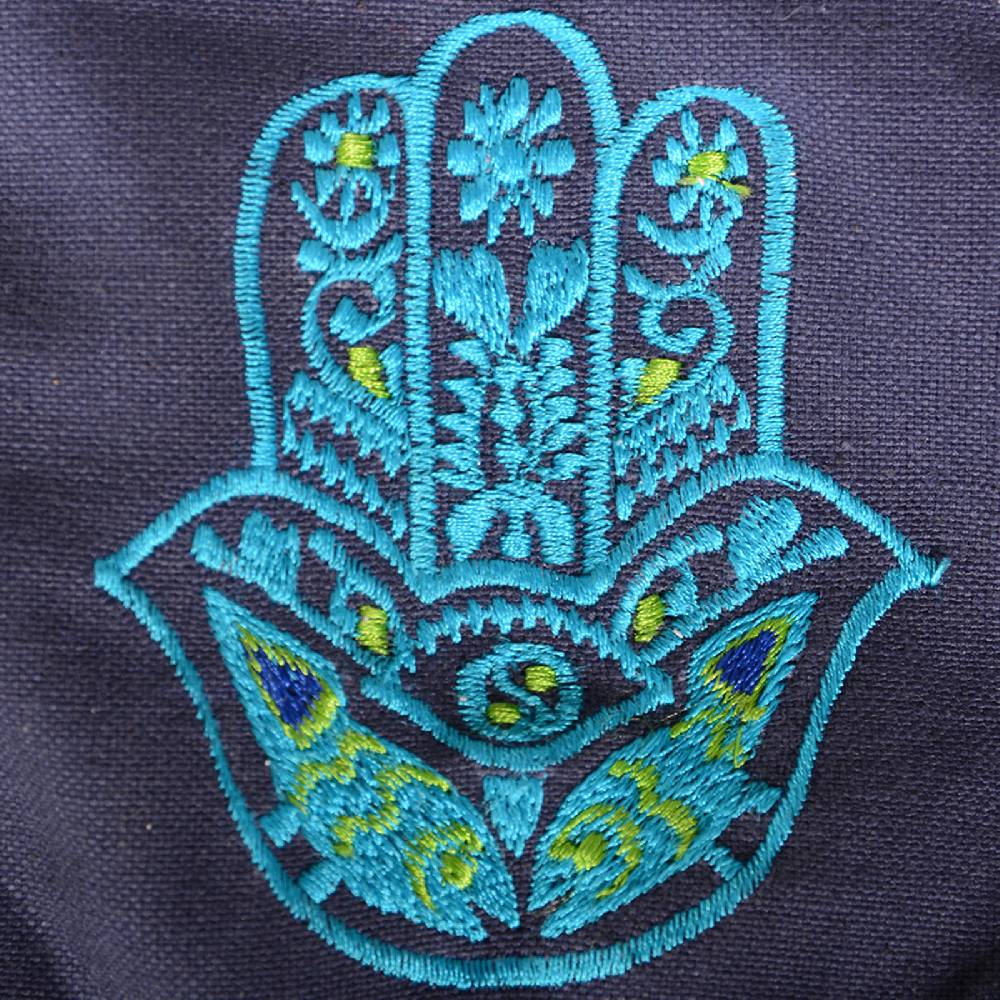 Kunst Und Magie Kunst und Magie Goa Bauchtasche Sidebag Hamsa Hand der Fatima Hüfttasche Große Rabatte