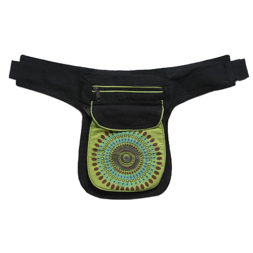 Kunst Und Magie Kunst und Magie Bauchtasche Mandala-Print Gürteltasche Festivaltasche Sidebag Saisonale Angebote