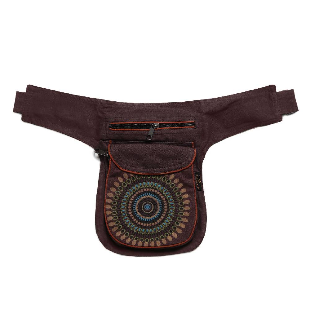 Kunst Und Magie Kunst und Magie Bauchtasche Mandala-Print Gürteltasche Festivaltasche Sidebag Saisonale Angebote