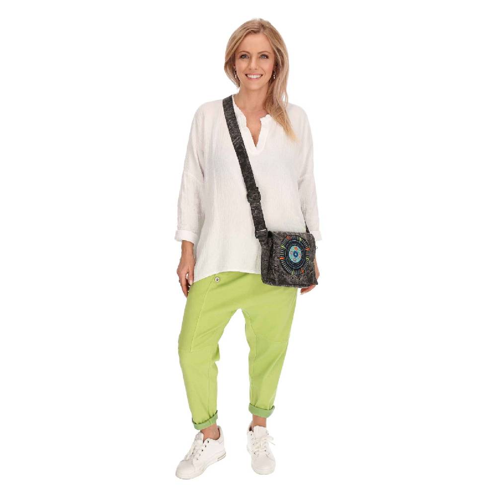 Kunst Und Magie kleine Schultertasche Hippie Handtasche Goa Tasche mit Schulterriemen Damen Herren Kostenloser Versand international