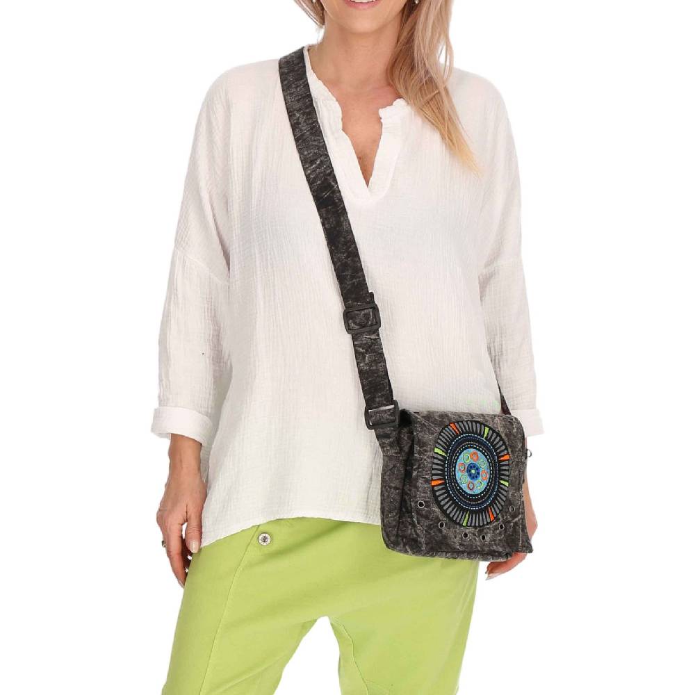 Kunst Und Magie kleine Schultertasche Hippie Handtasche Goa Tasche mit Schulterriemen Damen Herren Kostenloser Versand international
