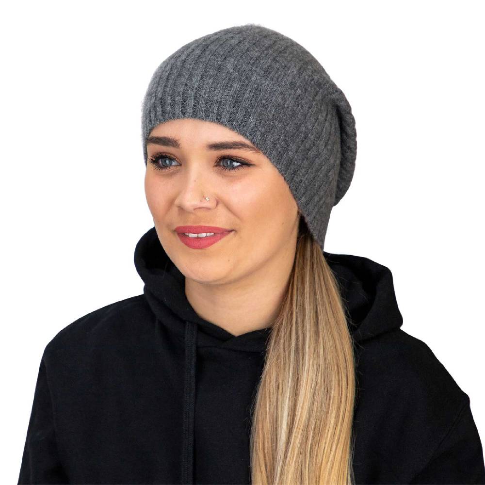 Kunst Und Magie Long Slouch Beanie Mütze aus Kashmir Wolle Wollmütze Unisex für Sie und Ihn Speichern exportieren