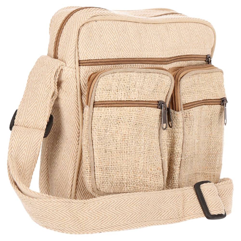 Kunst Und Magie Hanf Schultertasche Umhängetasche Tasche Messenger Bag Nachhaltig Fair Hanf Im Verkauf