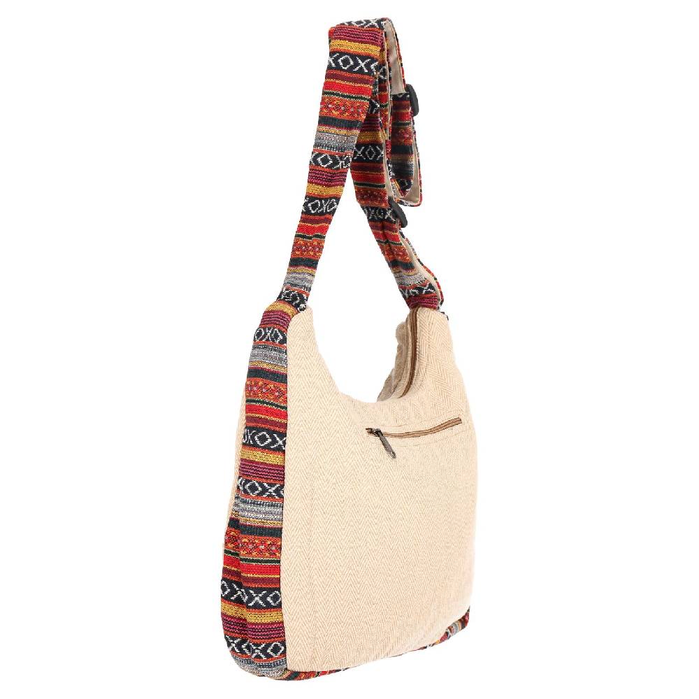 Kunst Und Magie Hanf Schultertasche Umhängetasche Tasche Messenger Bag Nachhaltig Fair Hanf 2025