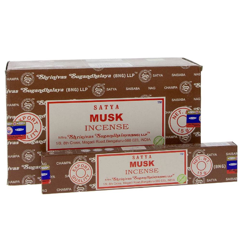 Kunst Und Magie Satya Satya Musk Räucherstäbchen Duftstäbchen Cyber Monday