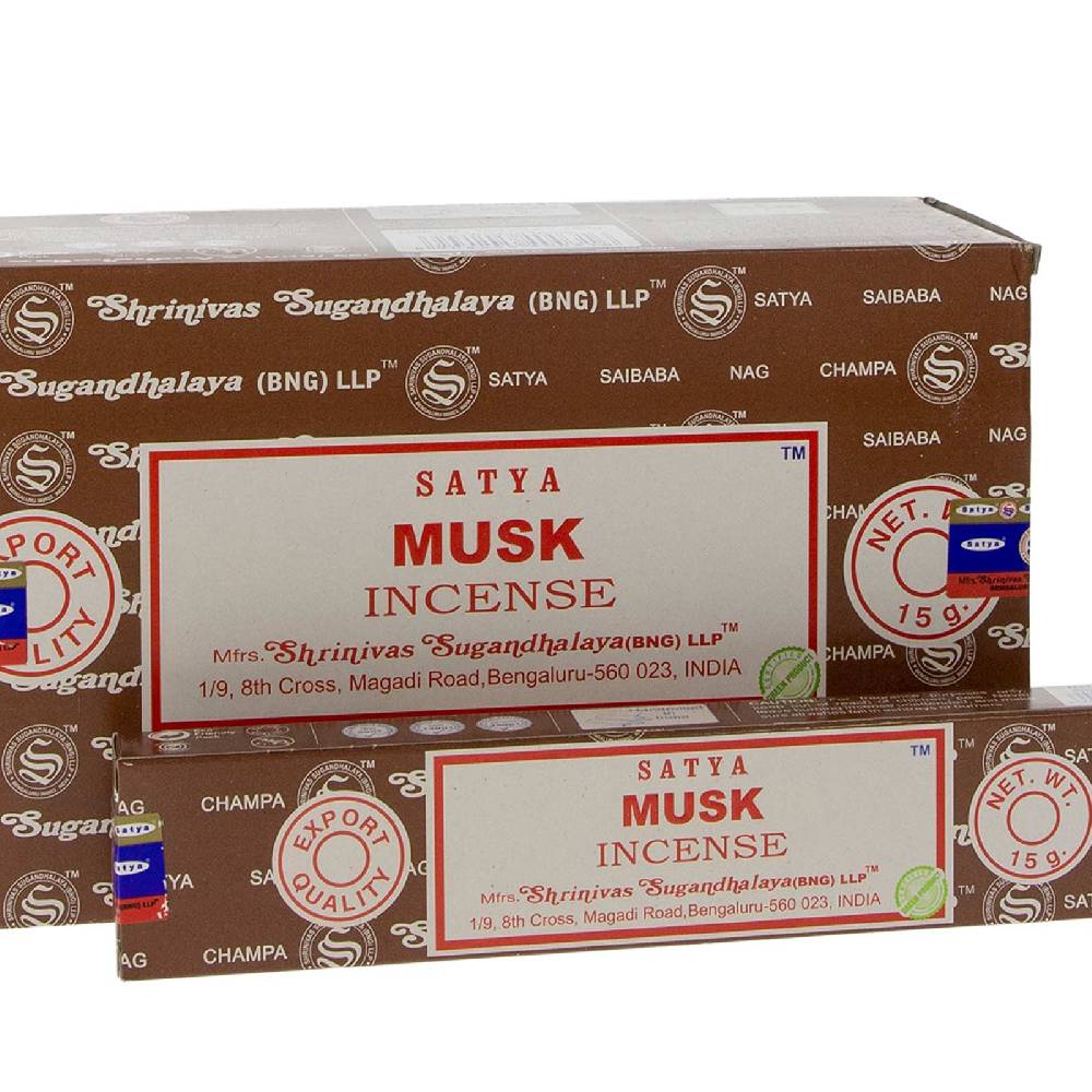 Kunst Und Magie Satya Satya Musk Räucherstäbchen Duftstäbchen Cyber Monday